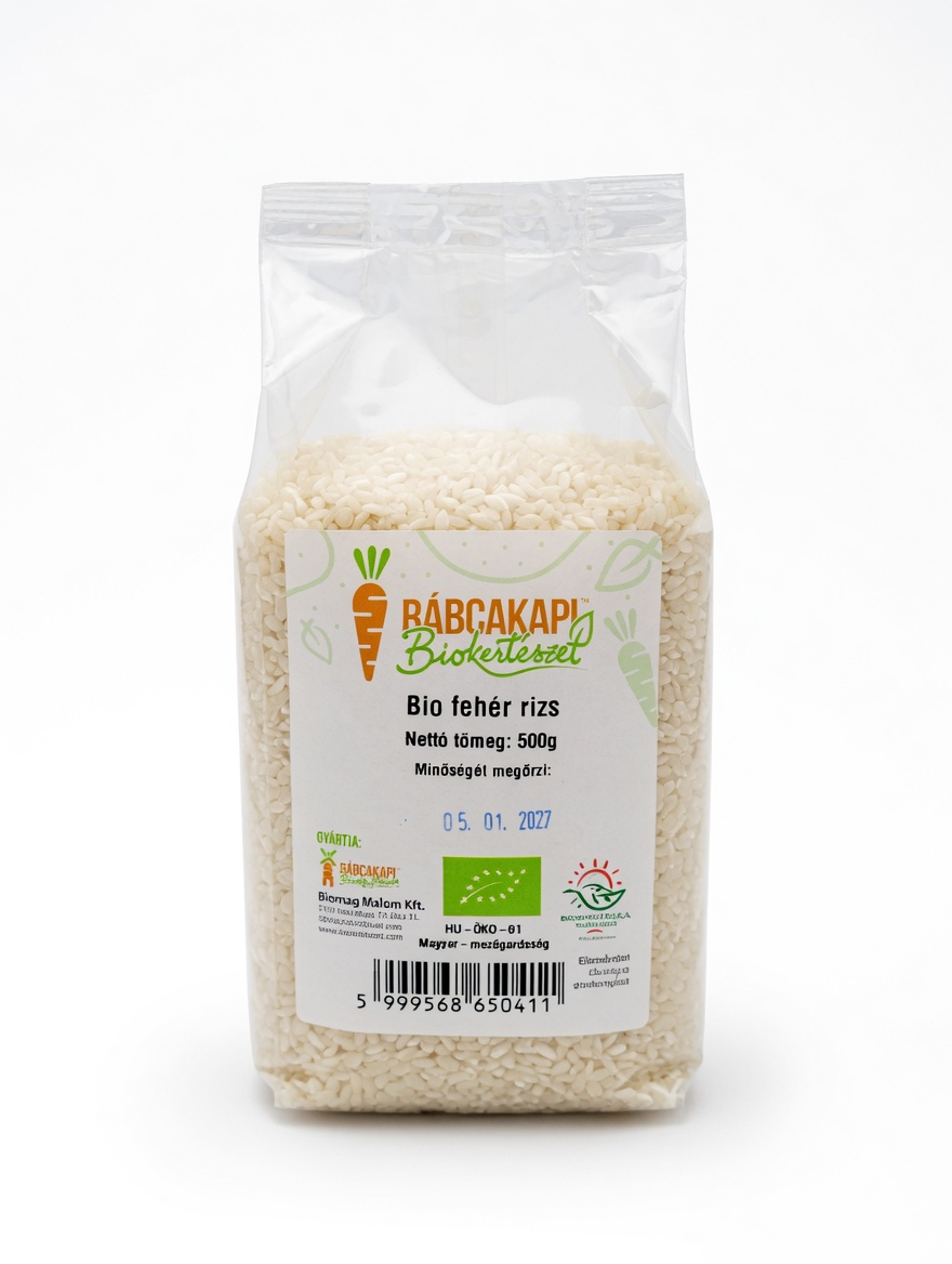 Fehérrizs BIO (BIOMAG) (500 g)